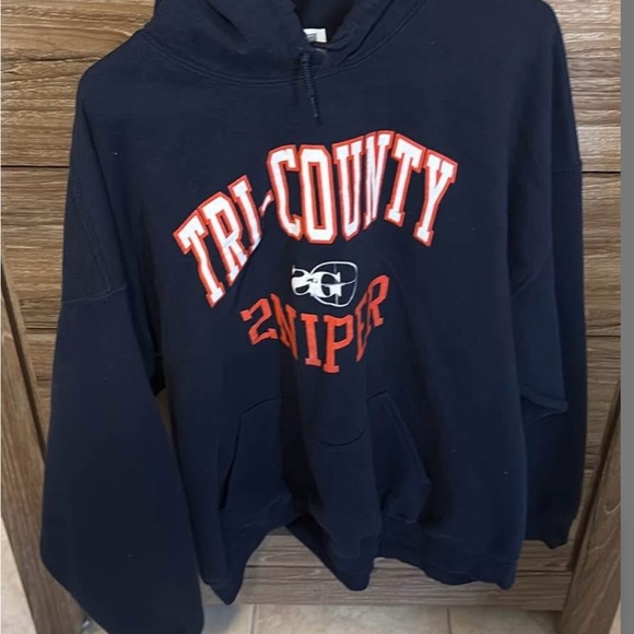 Kodak Black Sniper Gang Tri-County Hoodie Size 2XL - Picture 1 of 3